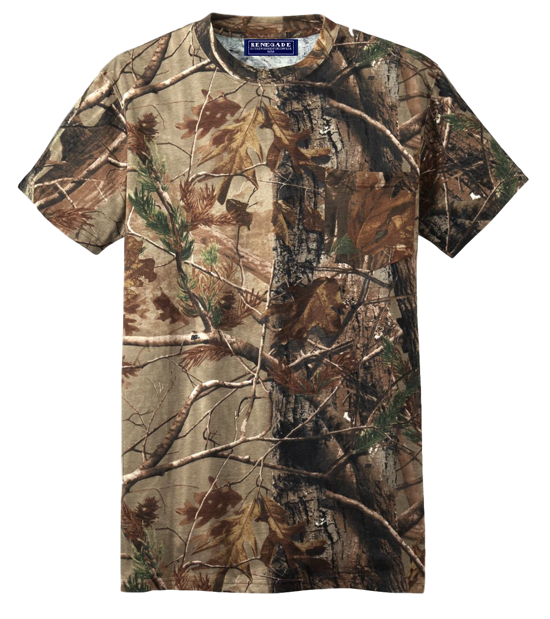 Camouflage Forest Print T-Shirt