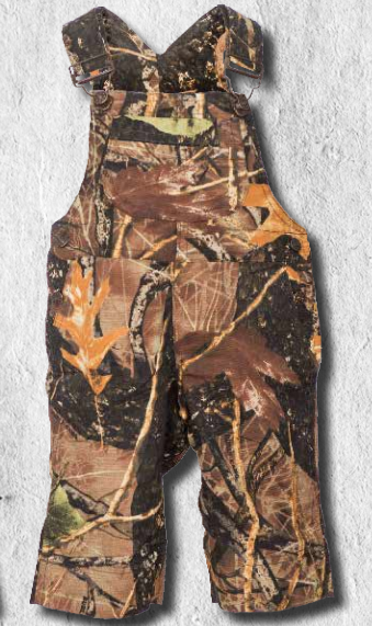 Camo Infant/Toddler Cotton Bib Overalls